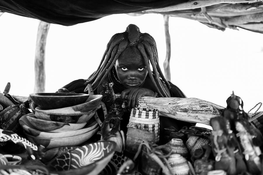 Portrait Photograph - Himba by Ivano Cheli