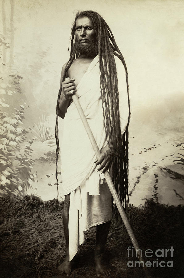 Hindu Holy Man From Ceylon Photograph by Bettmann