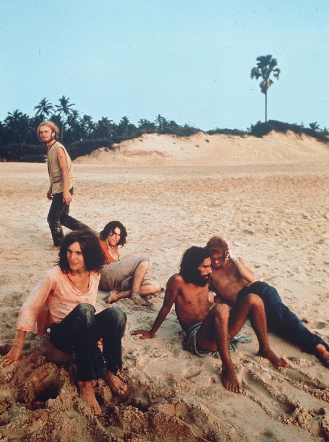 Hippies In Goa Photograph by Keystone