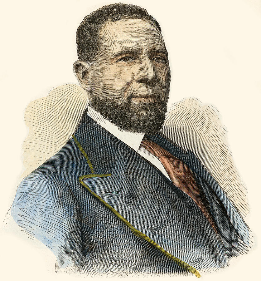 Hiram Revels, American Senator Photograph by Science Source