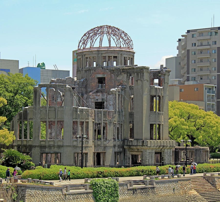 Hiroshima A-Bomb Dome - Hiroshima, Japan Photograph by Richard Krebs