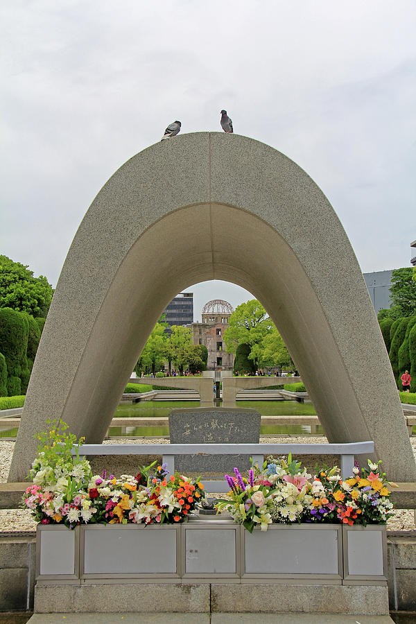 Hiroshima Peace Memorial Park - Hiroshima, Japan Photograph by Richard Krebs