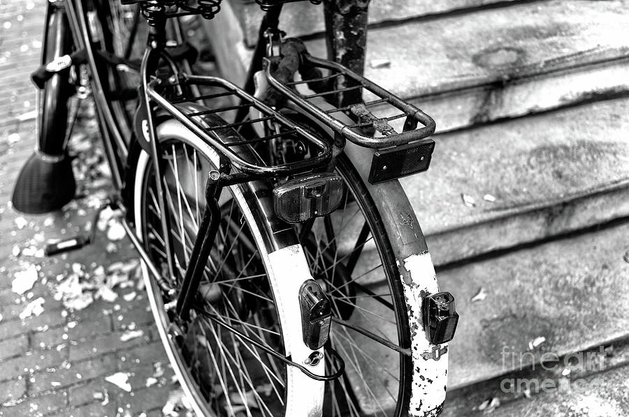 His and Hers Bicycles in Amsterdam Photograph by John Rizzuto