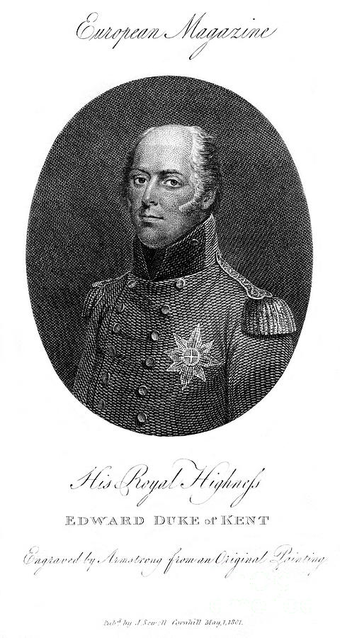 His Royal Highness Edward, Duke Drawing by Print Collector