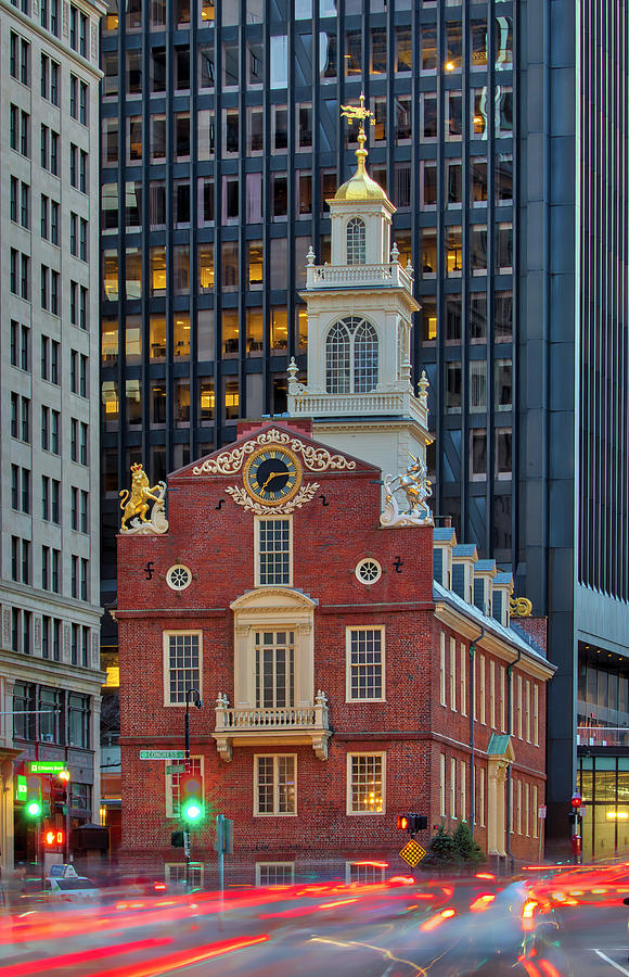 Historic Boston Old State House Photograph by Juergen Roth