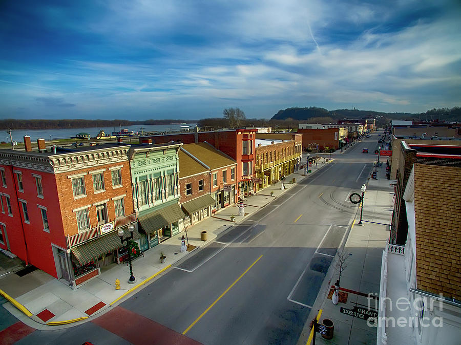 Historic Downtown Hannibal Missouri Photograph by Robert Turek Fine Art Photography