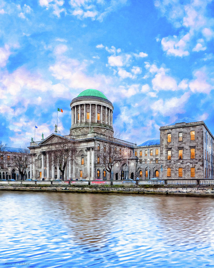 Historic Four Courts in Dublin Ireland Photograph by Mark Tisdale