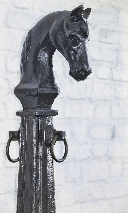 Historic Hitching Post  Photograph by JAMART Photography