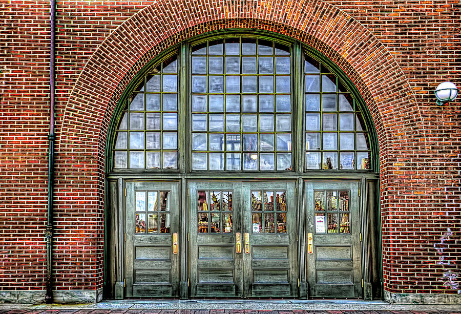 Historic Liberty Island State Park Terminal Entrance Photograph By Geraldine Scull