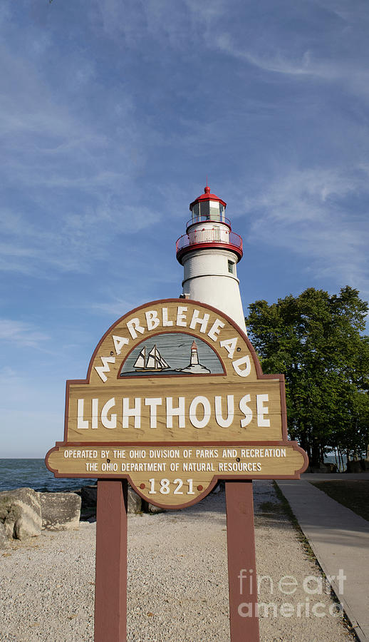 Historic Marblehead Lighthouse Photograph by Ann Horn
