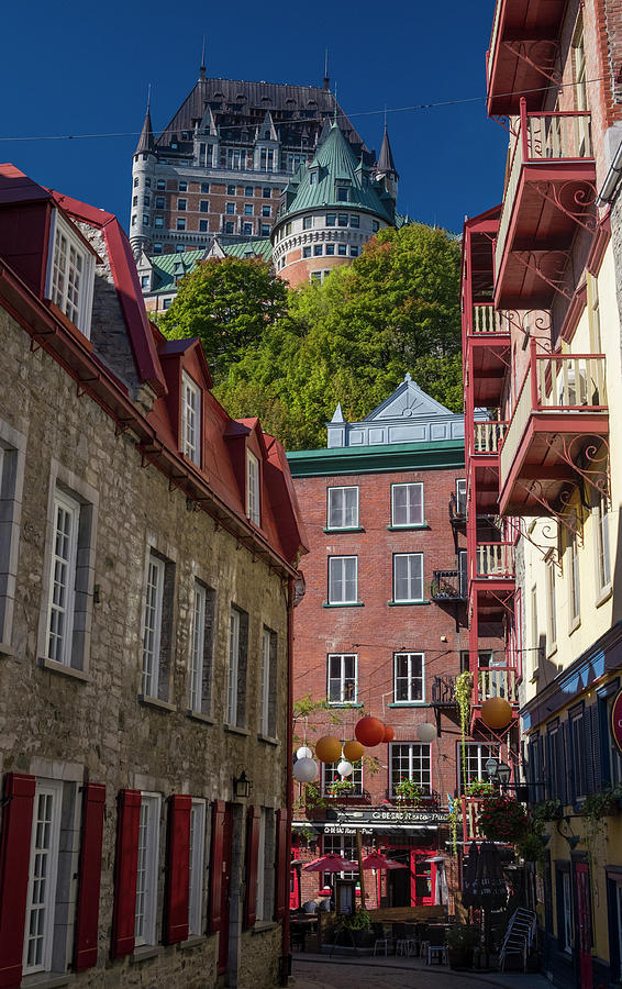 Historic neighborhood of Lower Town in Old Quebec Photograph by David L Moore