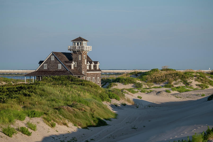 Historic Oregon Inlet Lifesaving Station Photograph by Fon Denton ...