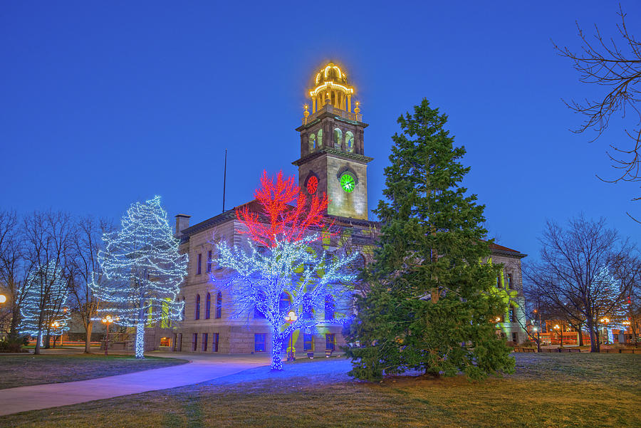 Historic Pioneers Museum Built In 1903 Downtown Colorado Springs   Historic Pioneers Museum Built In 1903 Downtown Colorado Springs Christmas 2017 Bijan Pirnia 