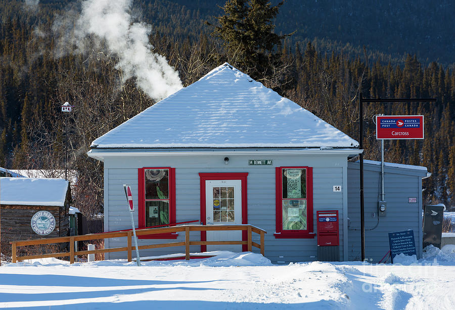 Historic Post Office in Carcross Yukon Canada Photograph by Louise Heusinkveld