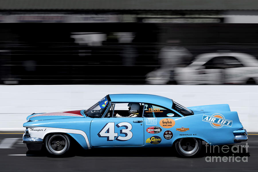 Plymouth Historic Race Car Photograph by Tony Camacho