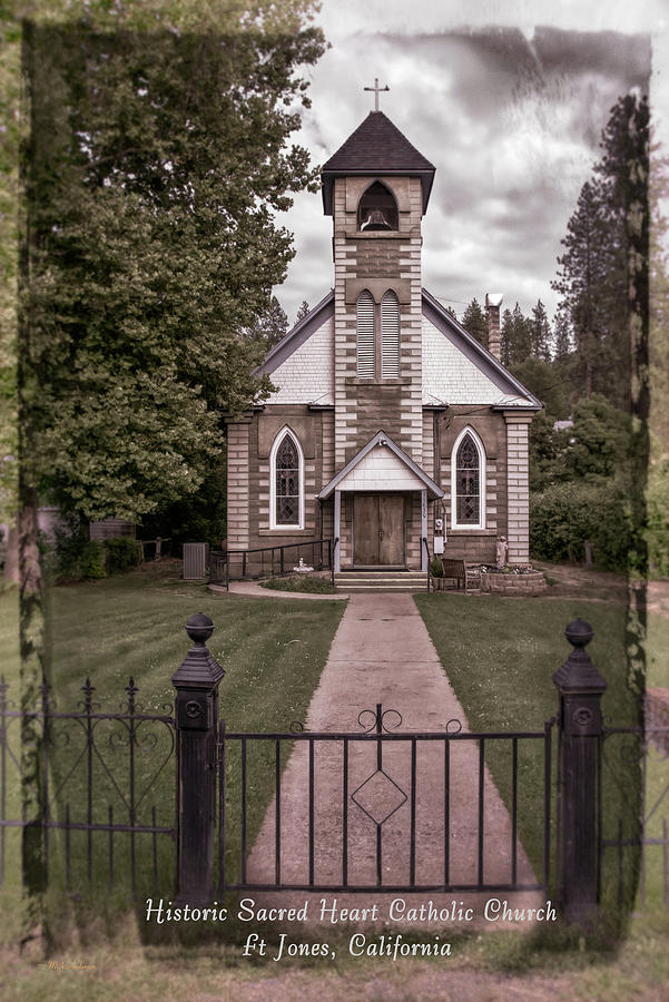 Historic Sacred Heart Catholic Church, Ft Jones, Ca Photograph