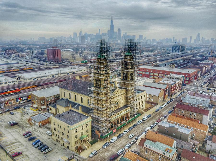 Historic St. Adalbert Church in Chicago Photograph by Tom McDonald ...