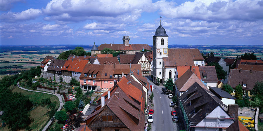 Historic Town Rooftops And Buildings Photograph by Thomas Winz
