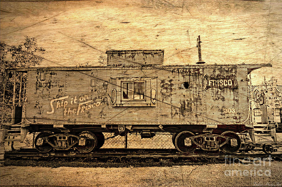 Historic Train Depot, Poplar Bluff, Mo. - Series 3-11 Photograph by Debbie Portwood
