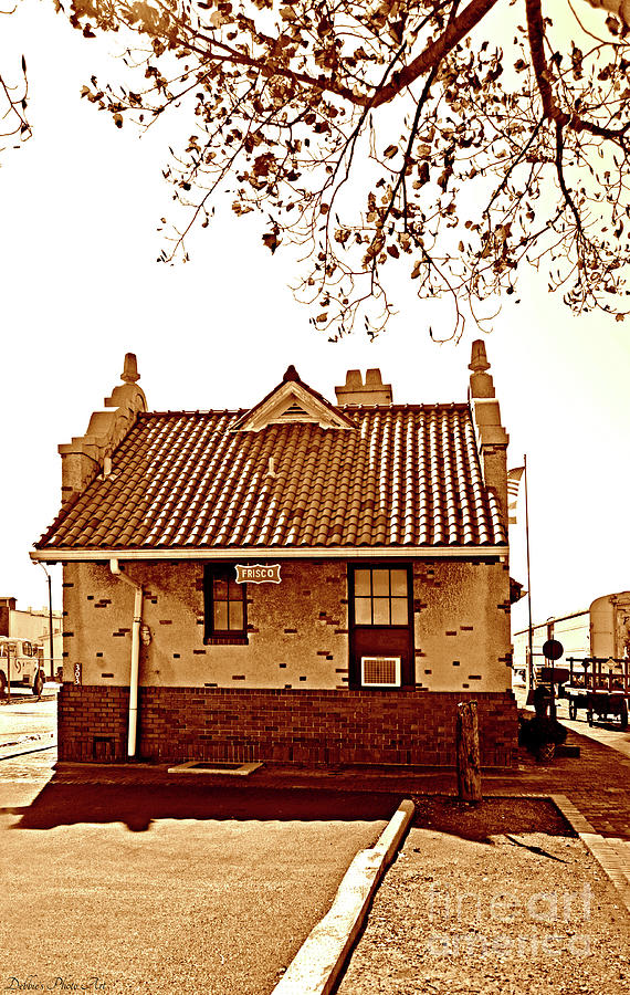 Historic Train Depot, Poplar Bluff, Mo. - Series 4-4 Photograph by ...