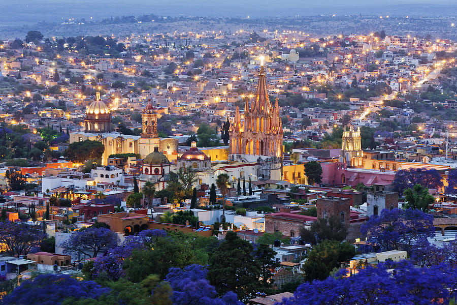 Historical Centre Of San Miguel De Photograph by Jeremy Woodhouse