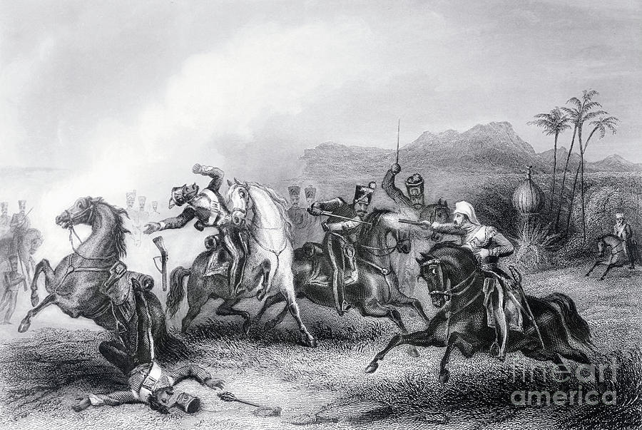 Historical Depiction Of Sepoy Cavalry Photograph by Bettmann