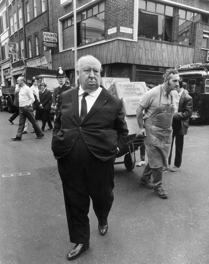 Hitchcock In London Photograph by John Minihan