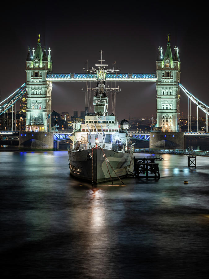 HMS Belfast Photograph by Framing Places