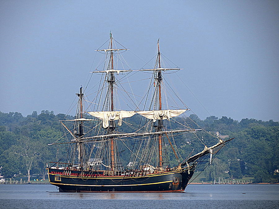 HMS Bounty Photograph by John Rice Ward - Pixels