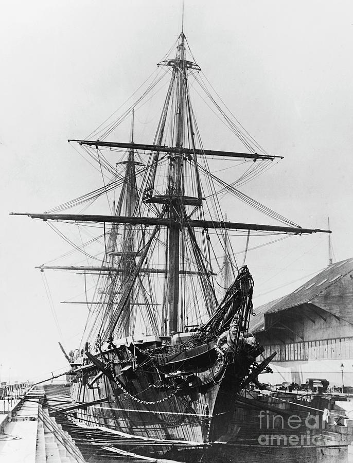 Hms Warrior Photograph by Us Navy/science Photo Library