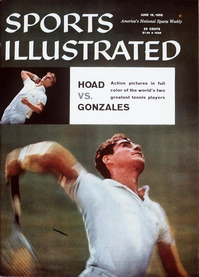 Hoad Vs Gonzalez Sports Illustrated Cover Photograph by Sports Illustrated