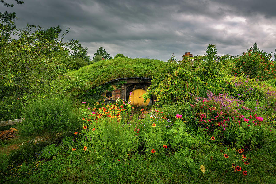 Hobbit Garden In Bloom Photograph