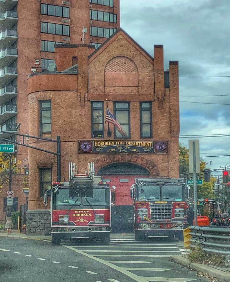 Hoboken Fire Department  Photograph by Bill Rogers