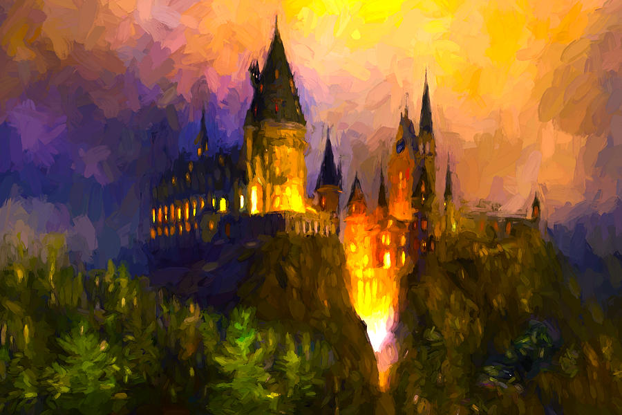 Hogwarts Castle Wall Art | pbaqui.com.br
