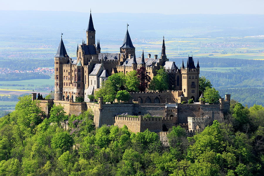 Hohenzollern Castle In Germany Digital Art by Reinhard Schmid - Fine ...