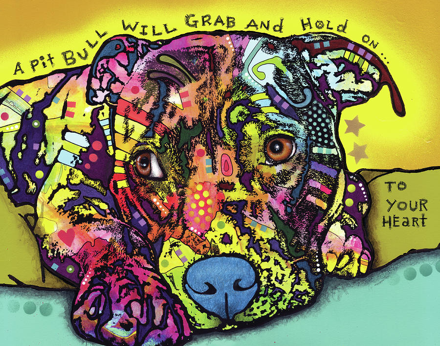 Pets Mixed Media - Hold Your Heart by Dean Russo