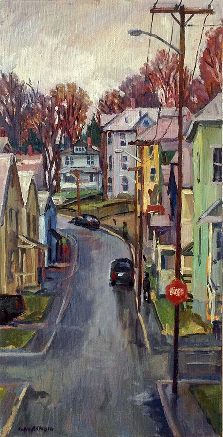 Holden Street Autumn Rain by Thor Wickstrom Holden Street Autumn Rain by Thor Wickstrom