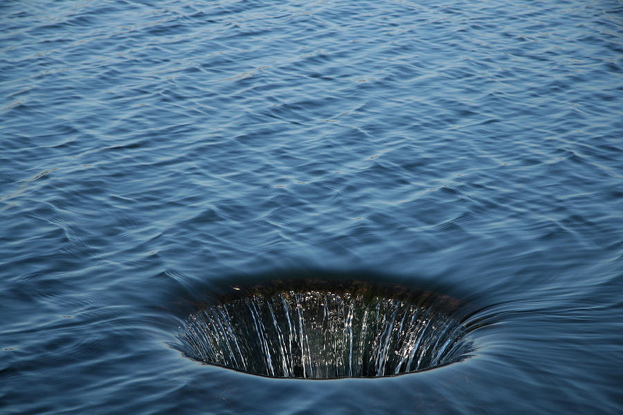 Hole In The Water Photograph by Paul Boyden - Polimo
