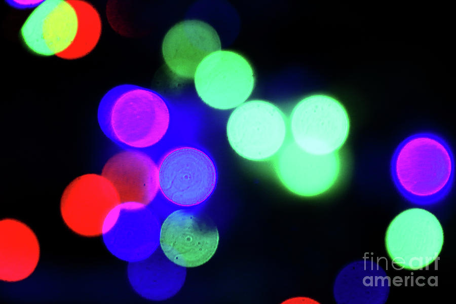 Christmas Photograph - Holiday Bokeh-8034 by Gary Gingrich Galleries