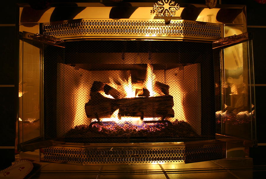 Holiday Fire Photograph by Firedogphotos
