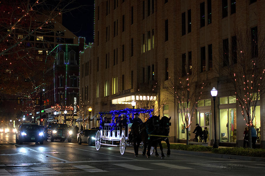 Holiday Lights Fort Worth Photograph by Debby Richards