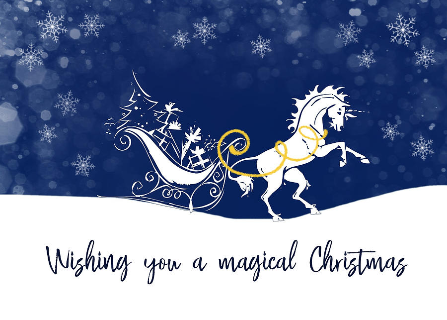 HOLIDAY MAGIC quote Photograph by Dressage Design