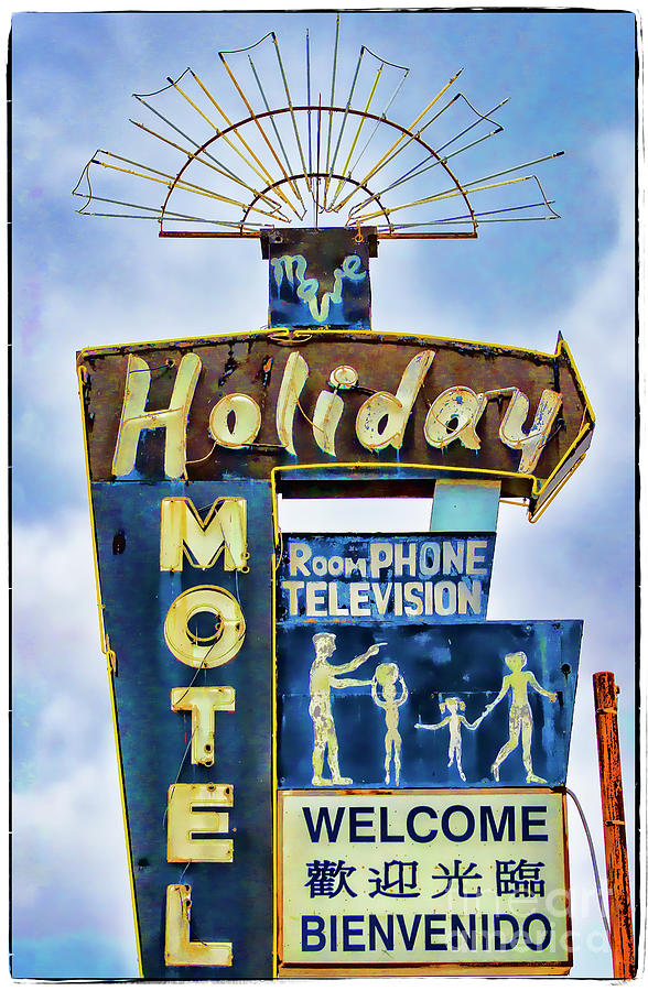 Holiday Motel Photograph by Lenore Locken