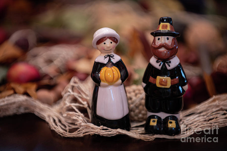 Holiday Prep - Pilgrim Thanksgiving Photograph