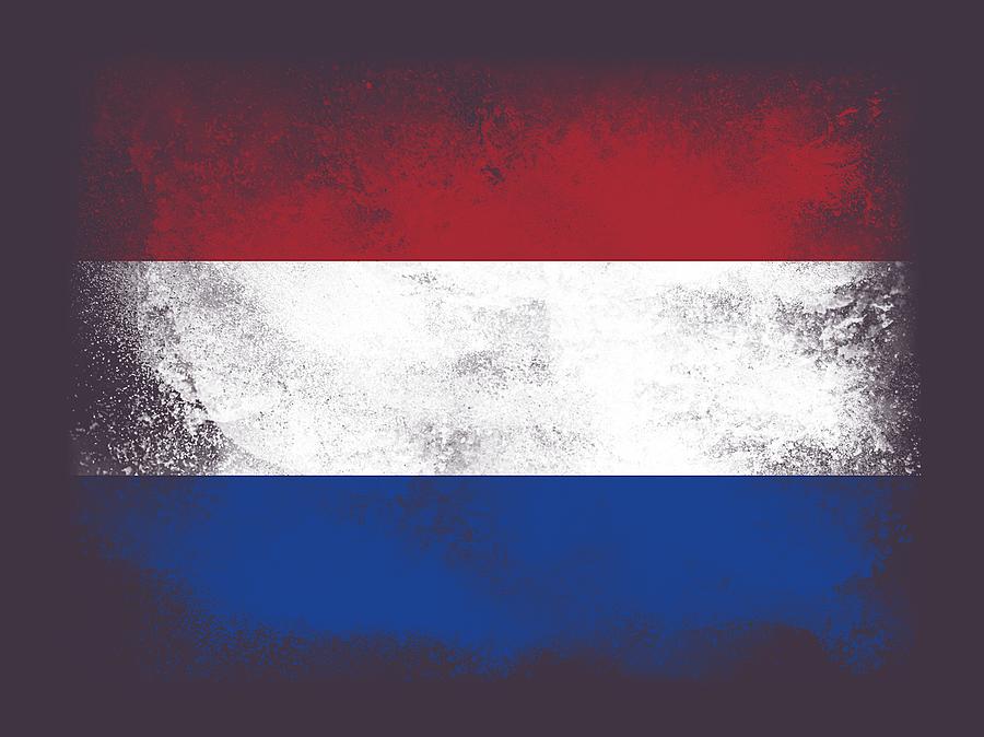 Holland Flag Digital Art By Psychoshadow Art Fine Art America 8122