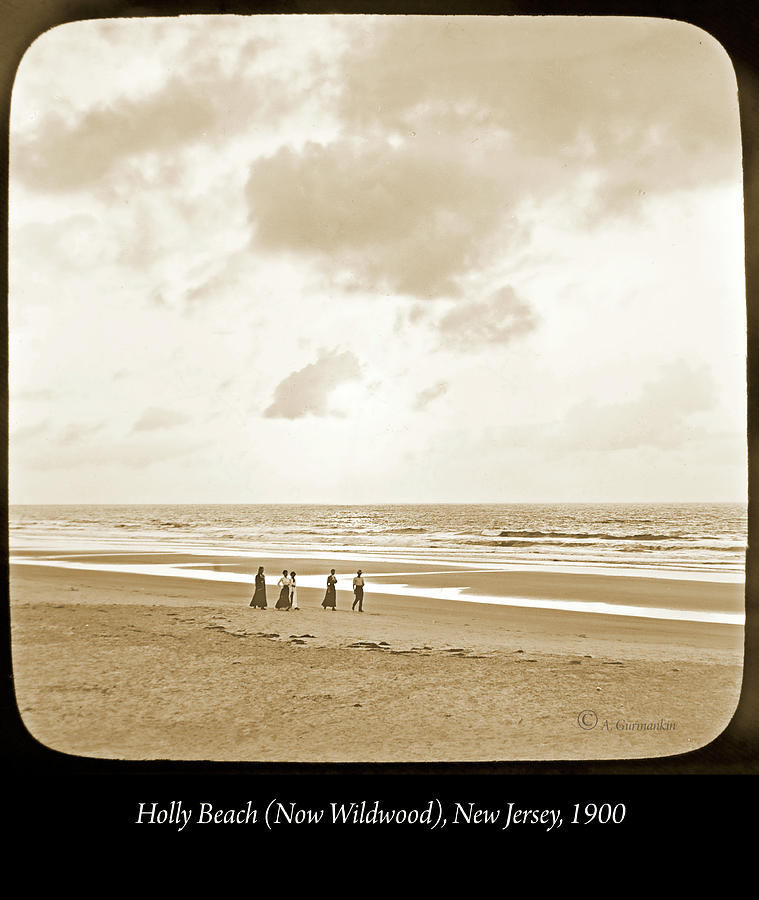 Holly Beach, Now Wildwood, New Jersey Photograph by A Macarthur Gurmankin