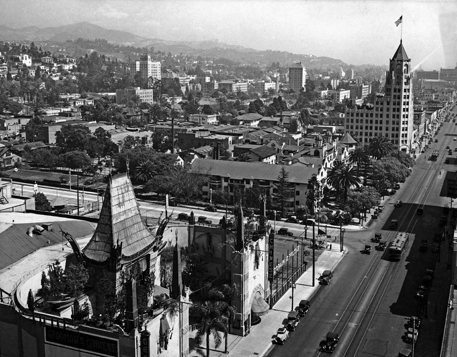 Hollywood Boulevard Photograph by Keystone
