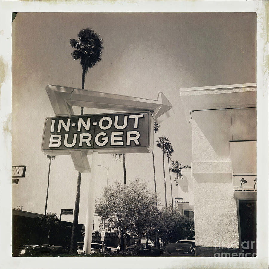 Hollywood Burgers Photograph by Lenore Locken