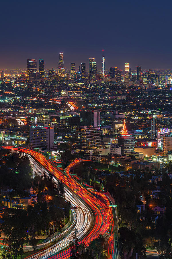 Hollywood Overlook Photograph by Vince Capul