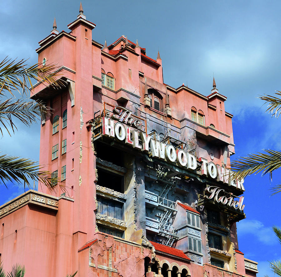 Hollywood Tower work A Photograph by David Lee Thompson - Pixels